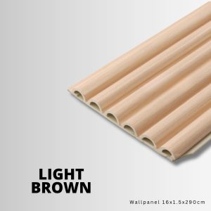 Wallpanel Evchome Light Brown 6 Fold